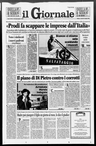 Il giornale : quotidiano del mattino